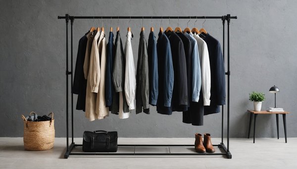 Tringle robuste pour vêtements : supportez 100 kg sans souci